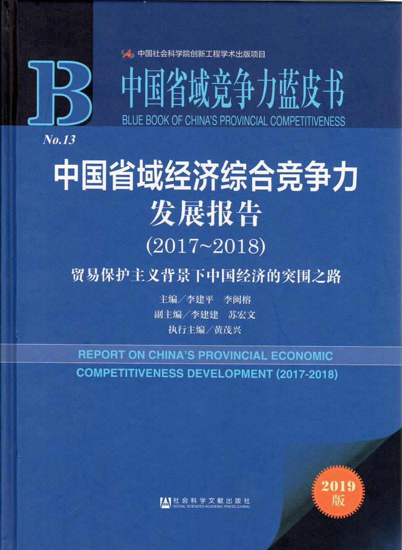 操婊子视频免费看中国省域经济综合竞争力发展报告（2017-2018）